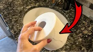 Secret Trick HOTELS DON'T WANT YOU TO KNOW! 🤫 (genius toilet roll hack)