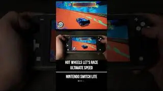 Hot Wheels Let's Race Ultimate Speed Nintendo Switch Lite Gameplay