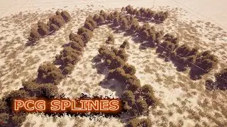 Creating PCG Splines in Unreal Engine