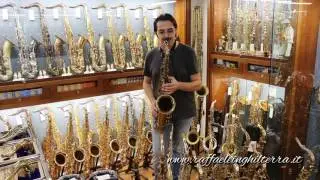 Max Ionata test sax tenore Conn 30M - matricola 276906 - Raffaele Inghilterra strumenti musicali