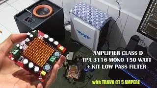 DIY Build Amplifier TPA3116 Mono + Low Pass Filter