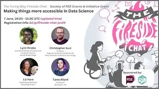 Fireside Chat | How to make things more Accessible in Data Science