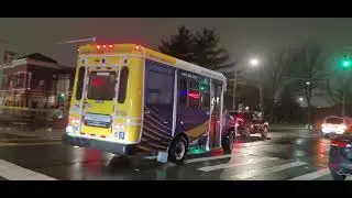 MTA Access A Ride #6194 (Professional Transit Operator) van at Erskine St & Getaway Pl
