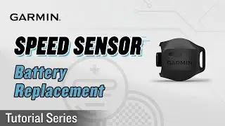Tutorial - How to Replace the Battery in Garmin Speed Sensor｜CR2032 Battery Replacement Guide