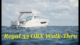 Regal Boats 33 OBX: «Дневной яхтинг»! Подробный обзор этой впечатляющей лодки с открытым носом...