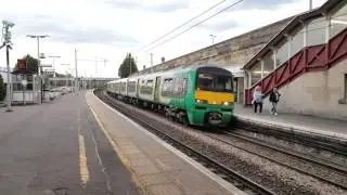 Ex London Midland 320416 Departing Motherwell on a Glasgow Central to Lanark Service