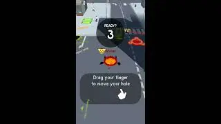 Hole.io Arcade game | Developer: Voodoo #shorts