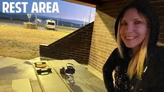 SHOWERS, WORK, DRIVE, SLEEP, TEA | The pillars of daily vanlife | Making my way home | Solo Vanlife