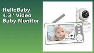 REVIEW (2025): HelloBaby 4.3'' Video Baby Monitor. Features.