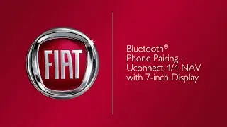 Беспроводное сопряжение телефона &mdash; Uconnect&reg; 4/4 NAV с 7-дюймовым дисплеем | Инструкция | Fiat 500x 2021 года