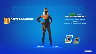 Skin Traceuse de routes GRATUIT sur Fortnite 🔥