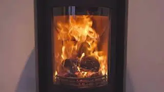 How to Light a Fire With Ash Kiln-Dried Logs | Easy Wood Stove Method