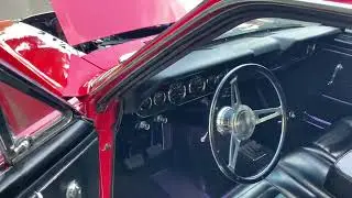 1966 Candy Apple Red  Mustang IMG 3048