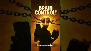 Mee Brain Control lo Ledu! ⚠️ | Easy Dopamine Trap Explained | Telugu Shorts #motivation