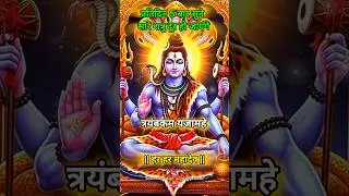 Mahamrityunjay Mahamantra💞- 🕉️#mahamrityunjayamantra #mindrelaxing #shivji #mantra  #chanting#shorts
