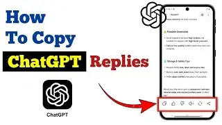How To Copy Text From ChatGPT?