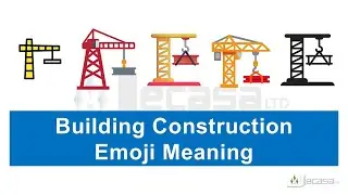 Building Construction Emoji 🏗️ Meaning | Learning Emojis
