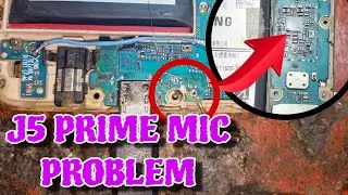 Samsung J5 prime mic problem fix 100% #samsung #repairing #phonerepair 
