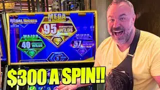 Las Vegas Showdown $300 Per Spin On Regal Riches!