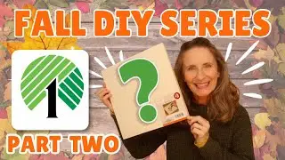 AMAZING Dollar Tree FALL DIY Wood Craft!