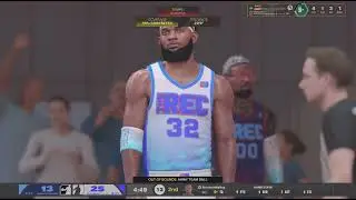 NBA 2K26 KAT PULLS UP AGAIN RANDOM REC ALMOST LOST HIS COOL 🤬 #basketball #gameplay 