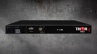 1 SD/HD 3G-SDI Over Single Fiber CWDM Uncompressed Rack-Mountable