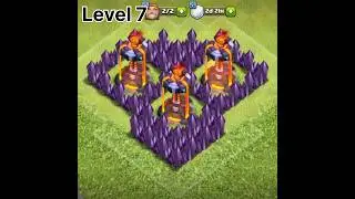 Inferno Tower Evolution Level 1 To Max Level #shorts #ClashofClans