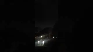 Lights dancing by my house