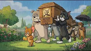 Tom & Jerry's Heartwarming Farewell | Safe Animated Story for Kids #tomandjerry #tom #jerry