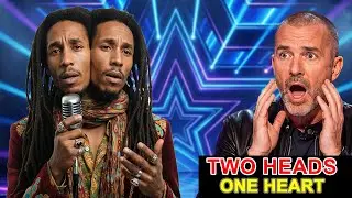 Conjoined Twins Who Look Like Bob Marley Deliver a Powerful Voice Performance