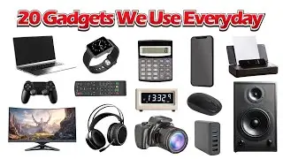 20 гаджетов, которые мы используем каждый день | #смартфон #ноутбук #телевизор #планшет #развлече...
