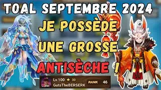 TOAL SEPTEMBRE 2024 : Je fais 30 &eacute;toiles en TRICHANT ! SUMMONERS WAR