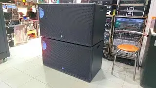 Cek Subwoofer Aktif Build Up Dobel 18 inch - TOP PRO KS218A SUB