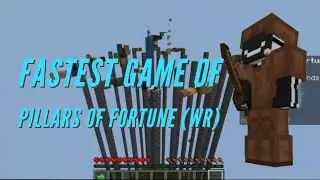 Worlds FASTEST game of Cubecraft&rsquo;s Pillars Of Fortune | WR