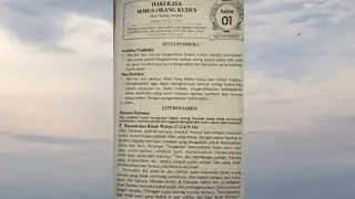 Bacaan Sabtu 1 November 2025, Hari Raya Semua Orang Kudus