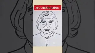 APJ Abdul Kalam Drawing #Drawing