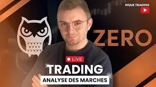 Live du Lundi : Pr&eacute;paration des plans de trading de la semaine | SP500 NASDAQ DOW DAX CAC40 GOLD BTC