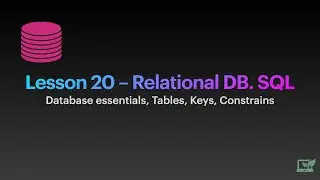 Основи Реляційної БД. SQL. Ключі. Обмеження