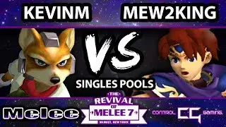 RoM 7 - CT EMP | Mew2King (Marth, Roy) Vs. KevinM (Fox) SSBM Pools - Super Smash Bros. Melee