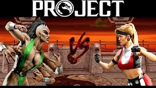 [Mortal Kombat] Sheeva vs Sonya Fight