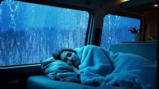 Car Rain Sounds for Sleep 🚗 Fall Asleep Fast with Gentle ASMR Rain