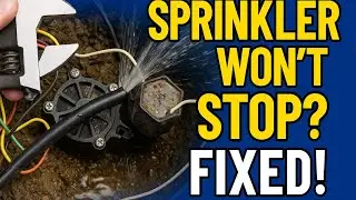 Irrigation Valve Stuck Open &ndash; Part 2: Troubleshooting & Fix | Sprinkler System Repair