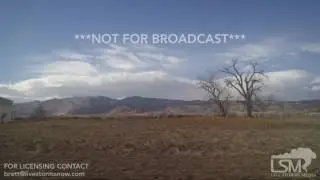 02-10-17 Boulder County, CO - 80 MPH Wind Gusts and Road Closures