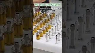 Vape Semi Automatic Cartridge Filling Machine#cartridgefillingmachine #fillingmachine #machine