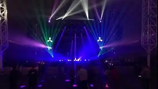Utilising Chamsys Audio Trigger - Cream Weekender Butlins 2018 - Lightshow by Purple Lighting