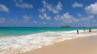 Go Walking!  Waimanalo Beach  Oahu Hawaii