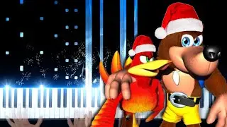 Freezeezy Peak - Banjo-Kazooie Piano Duet with Myself