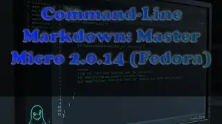 Write Furiously: Unleash Your Inner Writer with Micro Editor (Fedora Tutorial)