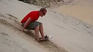 Jason Lammers Sand Boarding in Brazil - Part 1