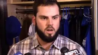 Royals react to Noah Syndergaard's first pitch at Alcides Escobar